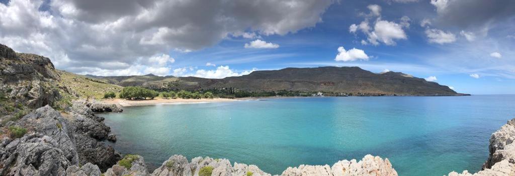 Villa Sea View Mesa Mpanta Káto Zákros Esterno foto